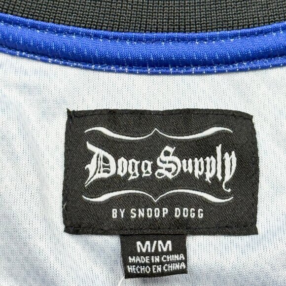 NWT Dogg Supply Men's Royal Blue Mesh Bandana Basketball Jersey Tank Size Medium - Picture 5 of 8